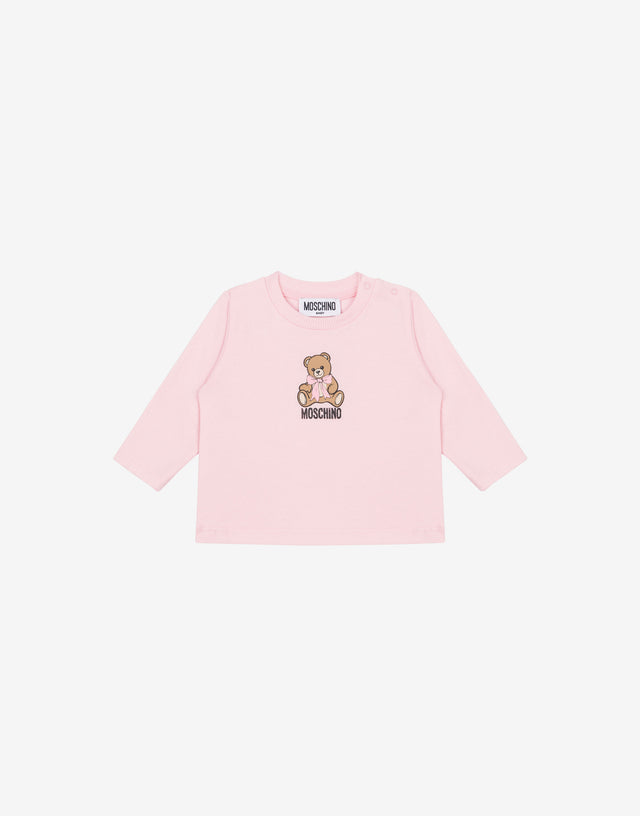 Moschino Teddy Bear Jersey T-shirt Pale pink Moschino 0