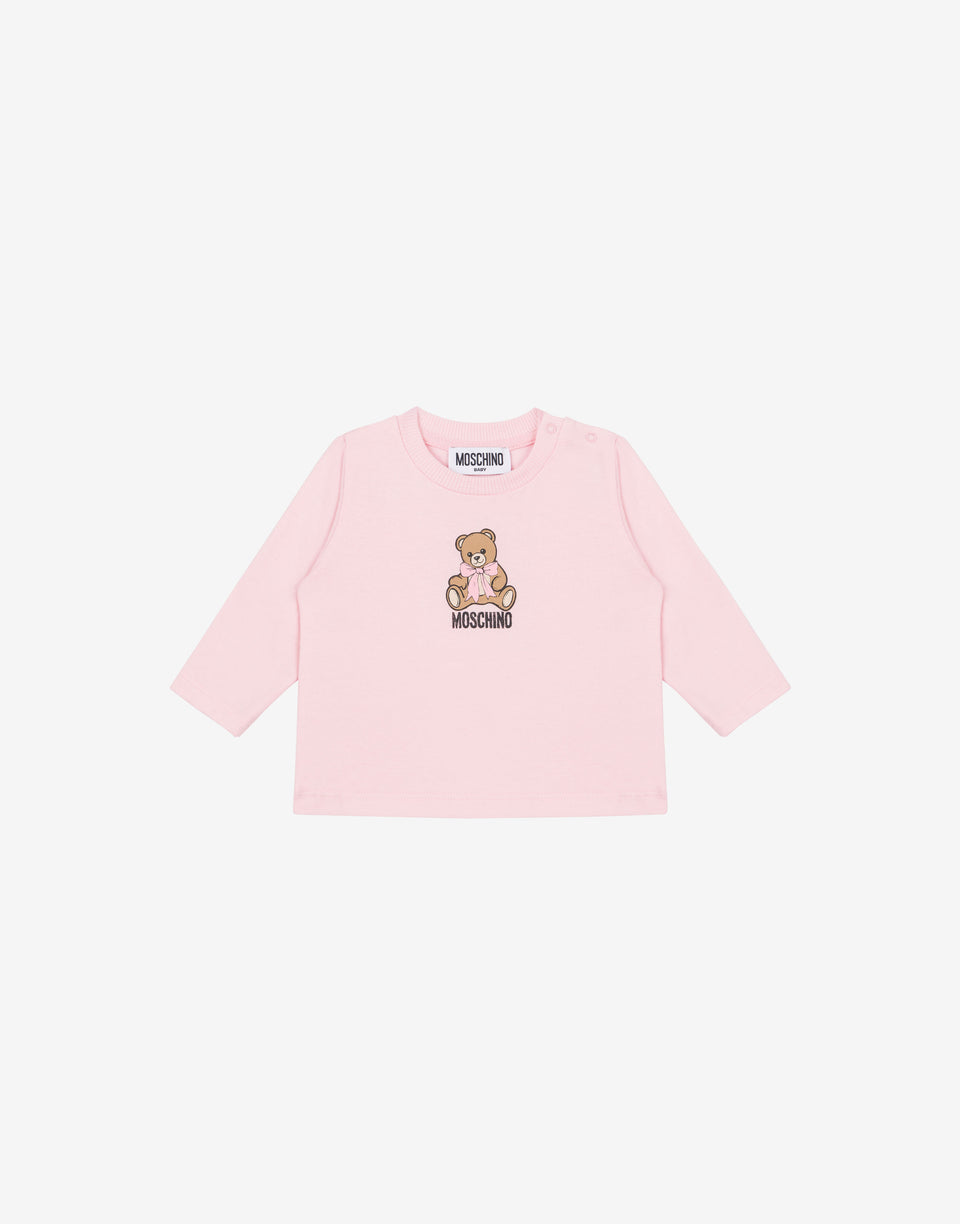 Moschino Teddy Bear Jersey T-shirt Pale pink Moschino 0