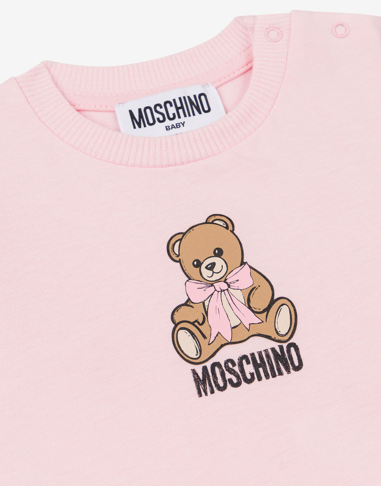 Moschino Teddy Bear Jersey T-shirt Pale pink Moschino 2