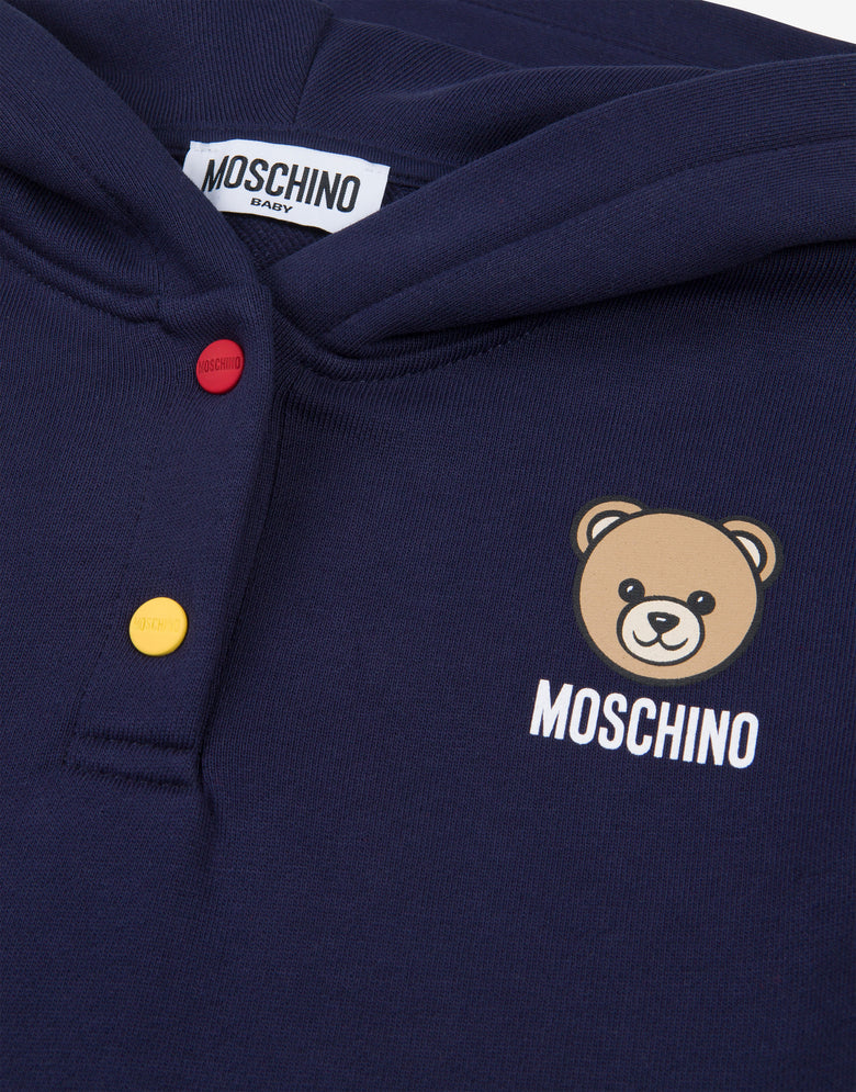 コットンパーカー モスキーノ テディベア ダークブルー Moschino 2