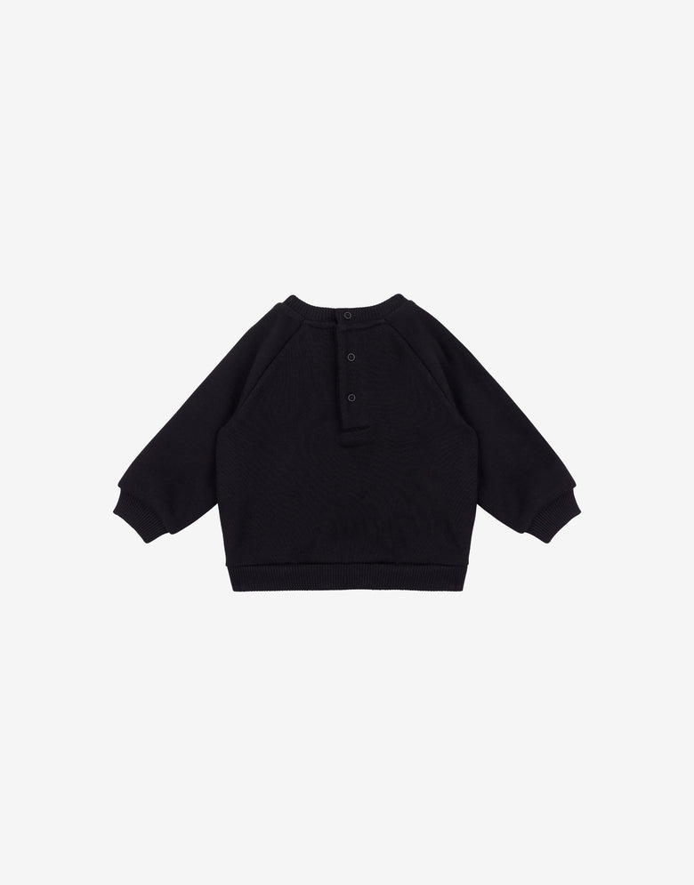 Moschino Teddy Bear Cotton Sweatshirt Black Moschino 1