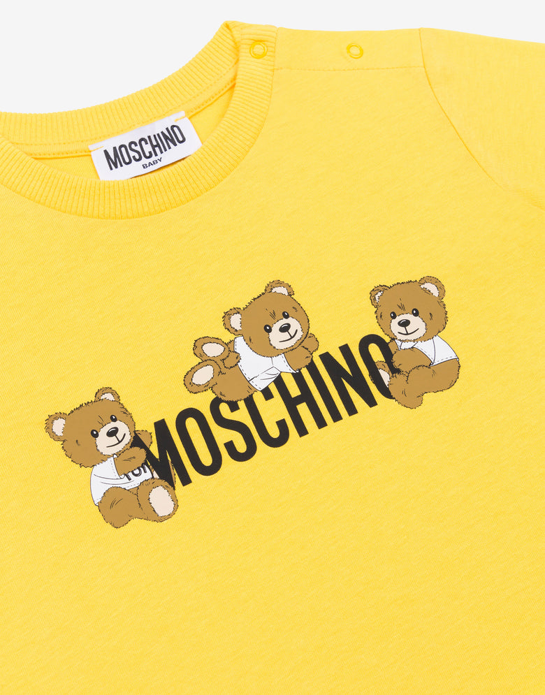 Jersey T-shirt Teddy Logo  Moschino 2