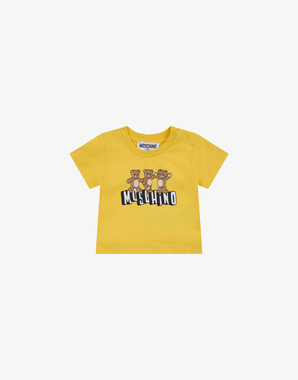 T-shirt en jersey de coton Moschino Teddy Bear  Moschino 0