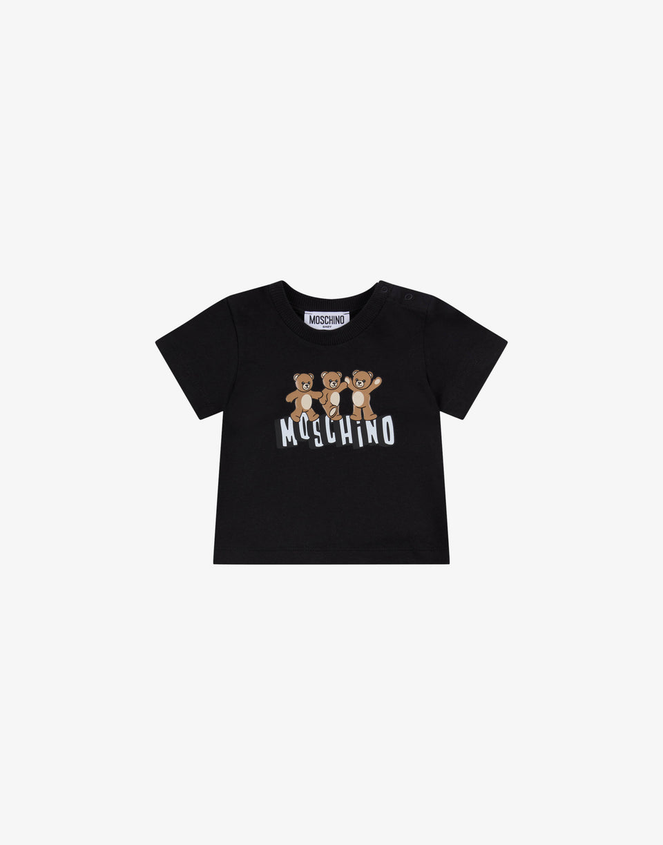 T-shirt en jersey de coton Moschino Teddy Bear  Moschino 0