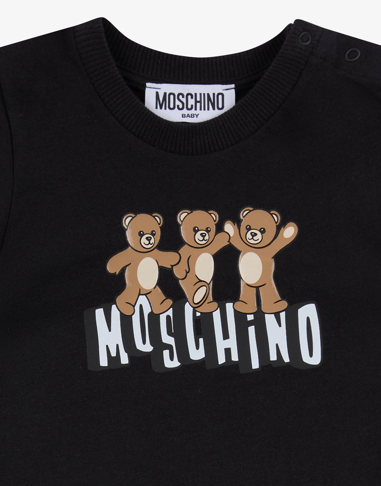T-shirt en jersey de coton Moschino Teddy Bear  Moschino 2