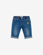Teddy Patch stretch denim trousers
