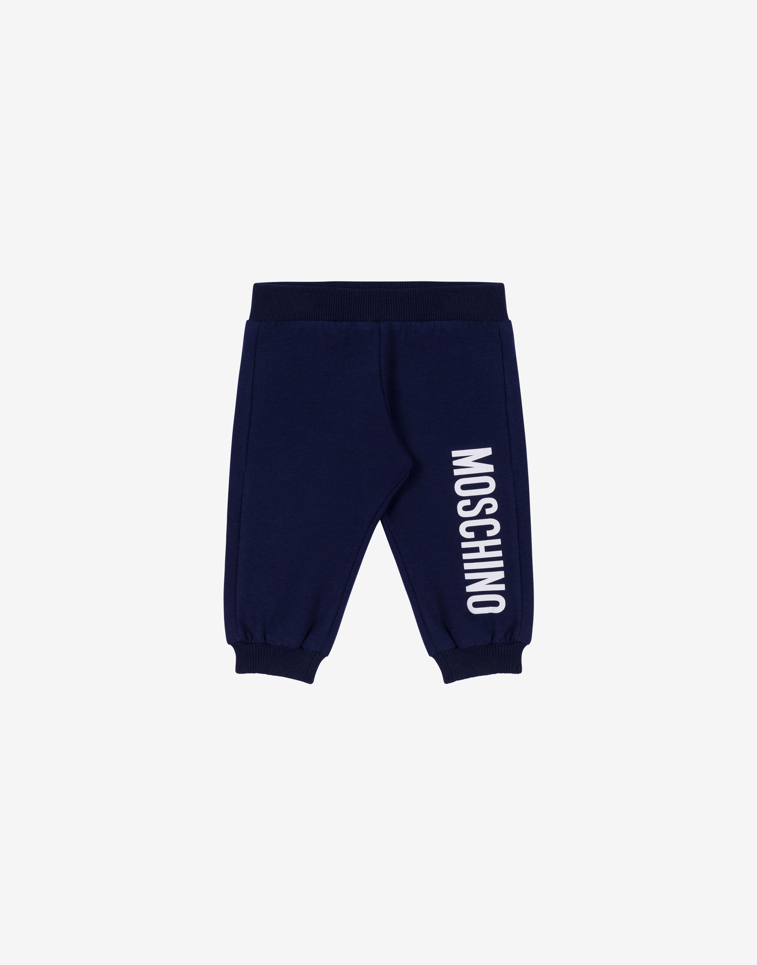 Hose aus Sweatshirtstoff mit Logo-Print