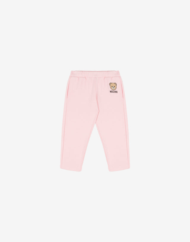 Moschino 泰迪熊棉质长裤 糖果粉色 Moschino 0