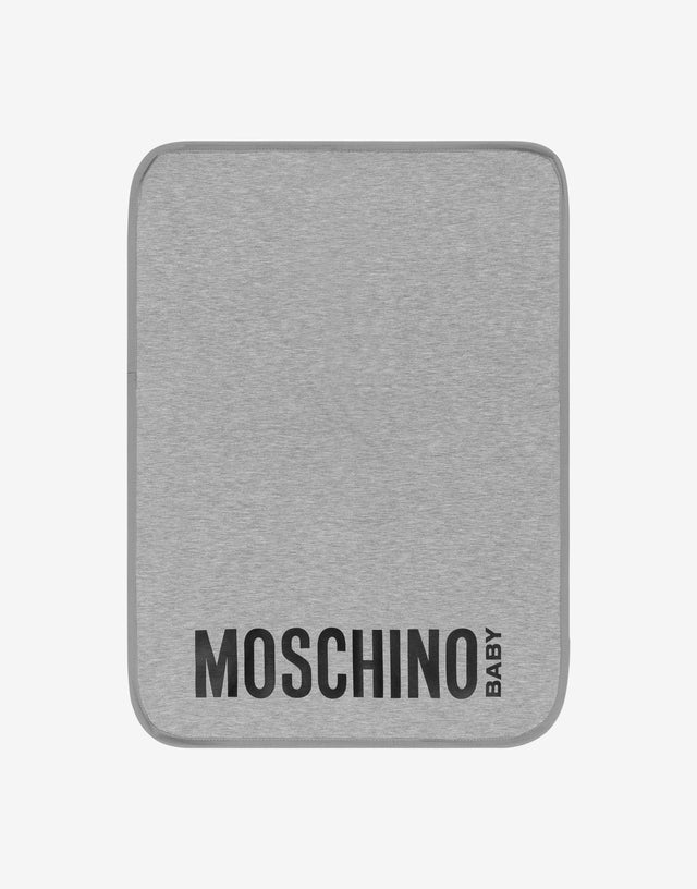 Mom Bag with Changing Mat Moschino Teddy Bear Grey Moschino 1
