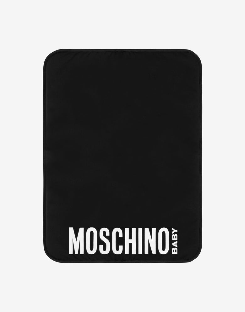 Mom Bag with Changing Mat Moschino Teddy Bear Black Moschino 1