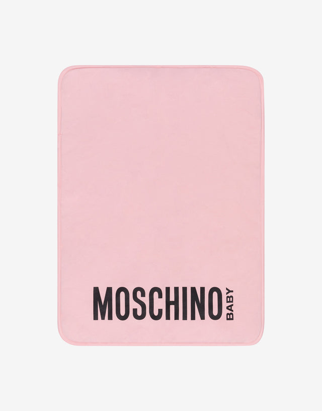 Mom Bag with Changing Mat Teddy Print Confetti pink Moschino 1