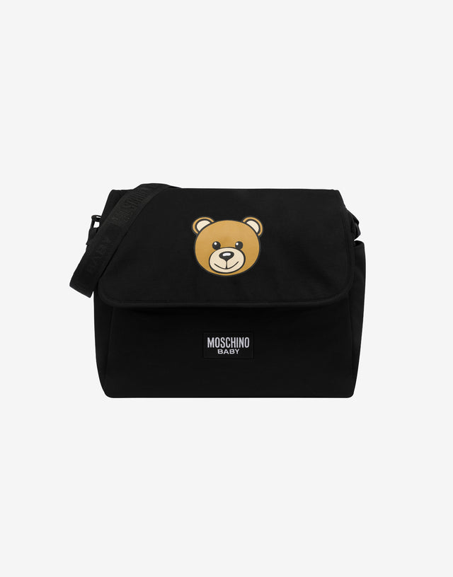 Mom Bag with Changing Mat Teddy Print  Moschino 0