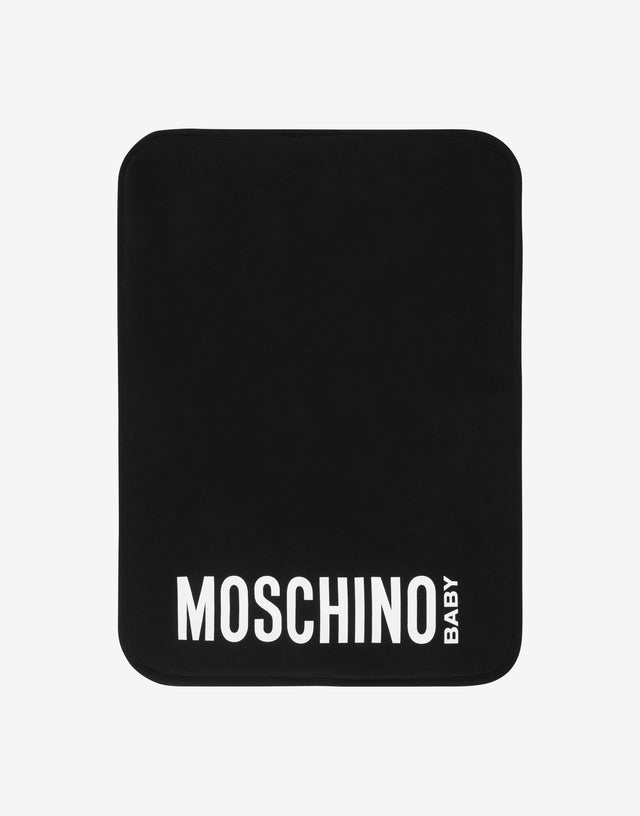 Mom bag with printed changing mat Black Moschino 1
