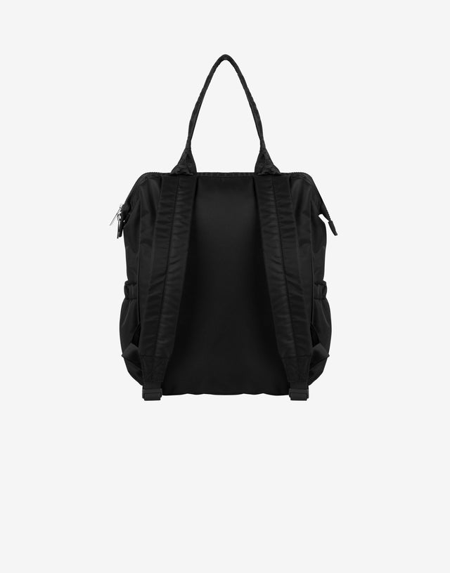 Mochila de nailon con cambiador Moschino Teddy Bear Negro Moschino 1