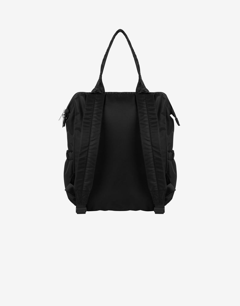 Mochila em nylon com trocador Moschino Teddy Bear Negro Moschino 1