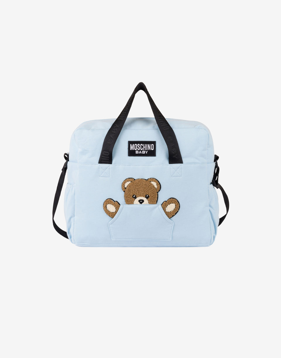 Moschino Teddy Bear Bag Baby Blue Moschino 0