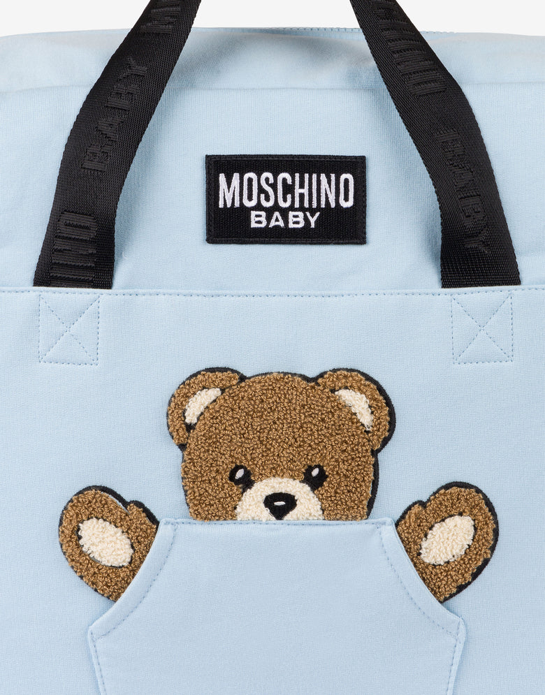 Moschino Teddy Bear Bag Baby Blue Moschino 2