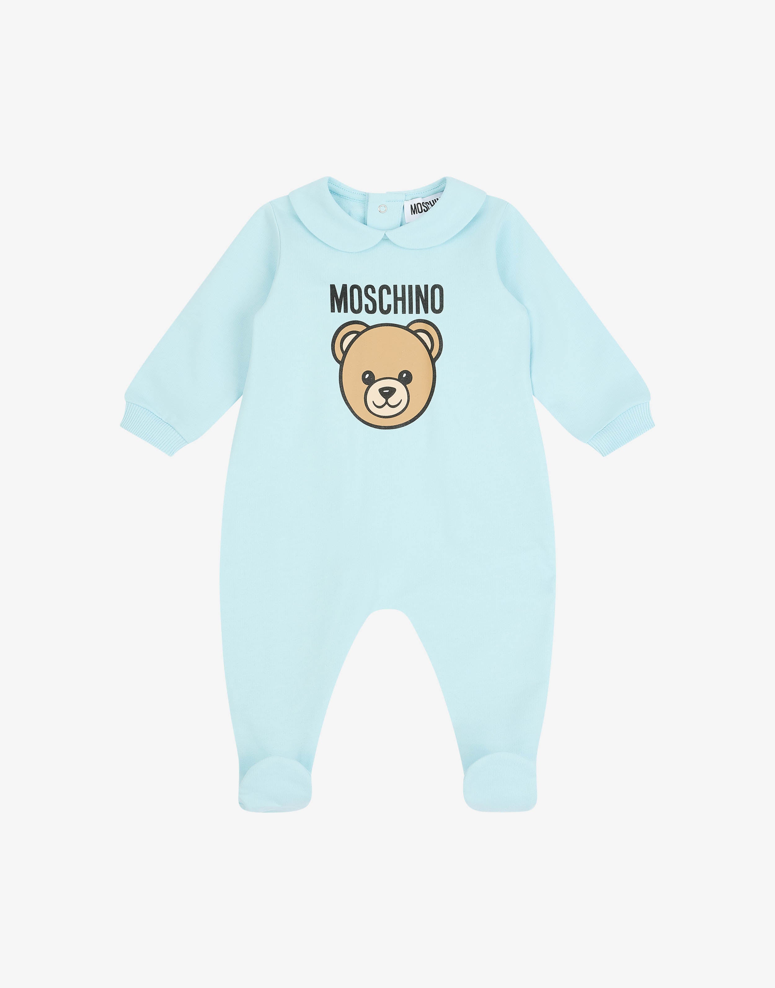 Moschino Teddy Bear cotton fleece onesie