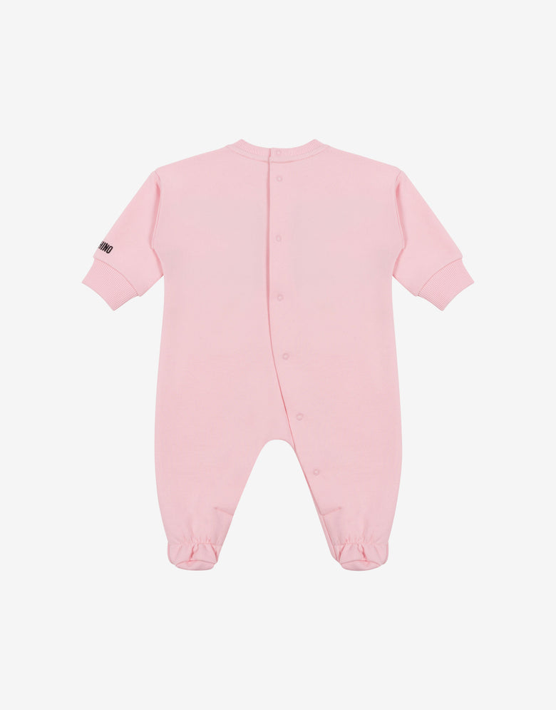 Teddybär-Strampler Hellrosa Moschino 1
