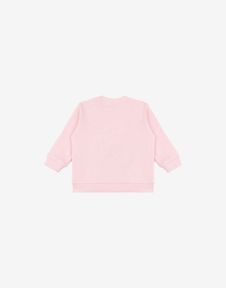Moschino Teddy Bear Cotton Sweatshirt Pale pink Moschino 1