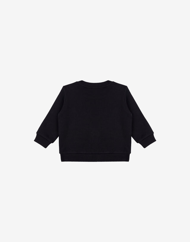Sudadera de algodón Moschino Teddy Bear Negro Moschino 1
