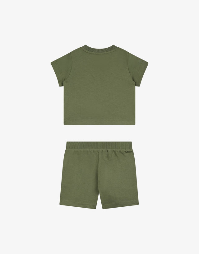 Ensemble t-shirt et short en jersey de coton  Moschino 1