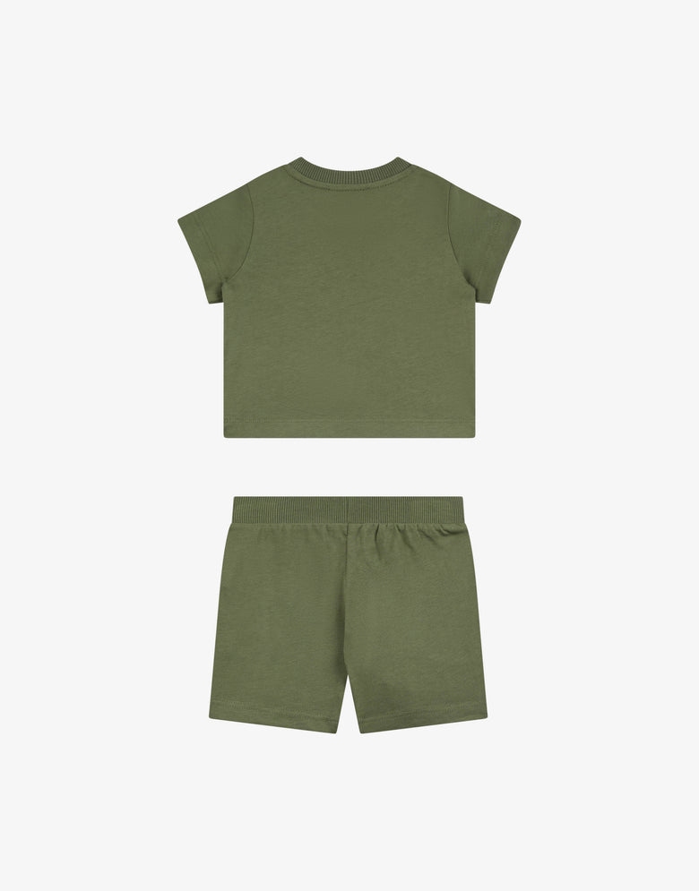Ensemble t-shirt et short en jersey de coton  Moschino 1