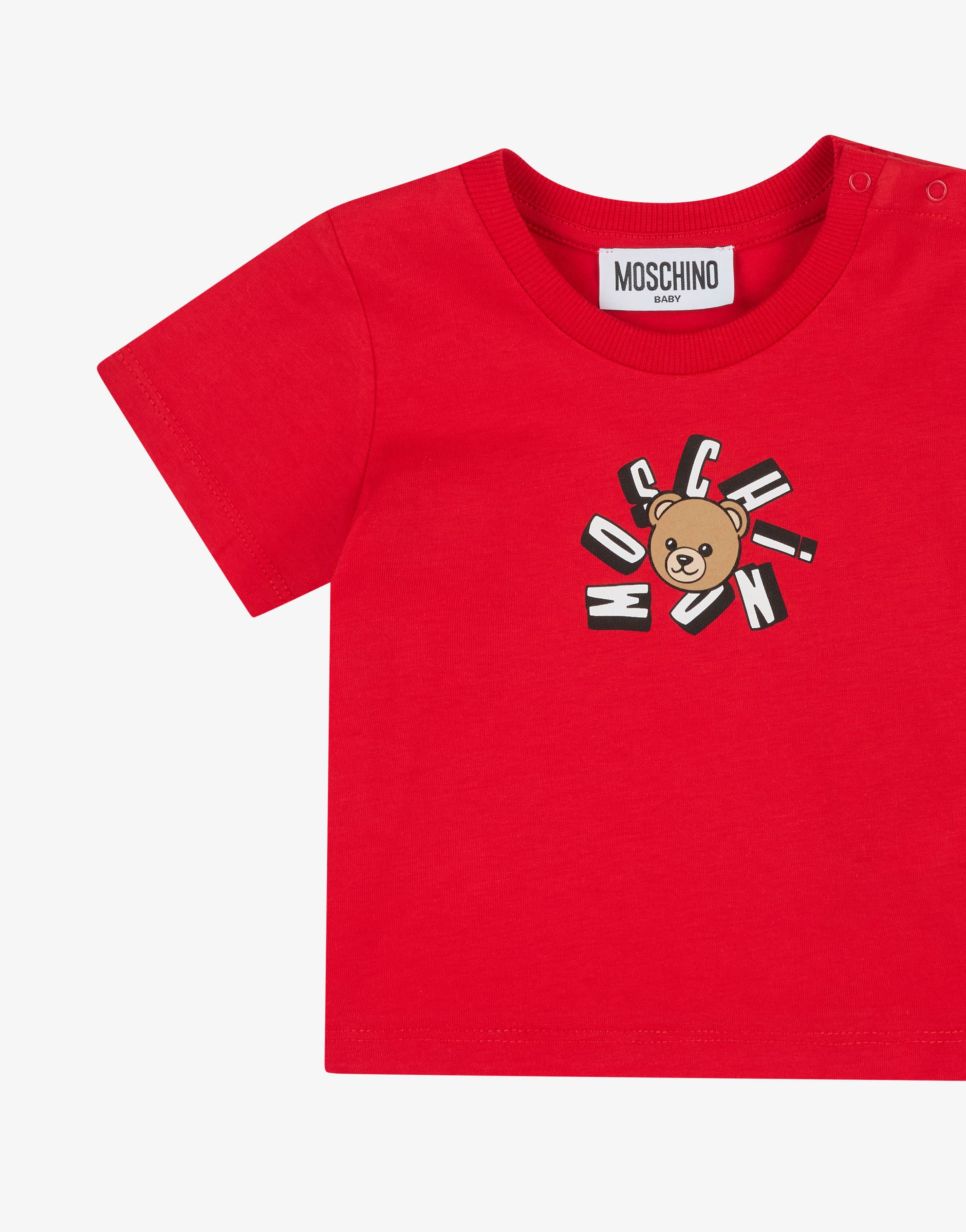 モスキーノ MOSCHINO 20SS バッド テディベア プリント Tシャツ モスキーノ MOSCHINO 20SS バッド テディベア プリント Tシャツの通販
