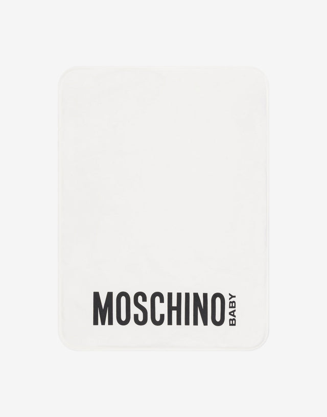 Borsa mamma in felpa di cotone Moschino Teddy Bear Bianco Moschino 1