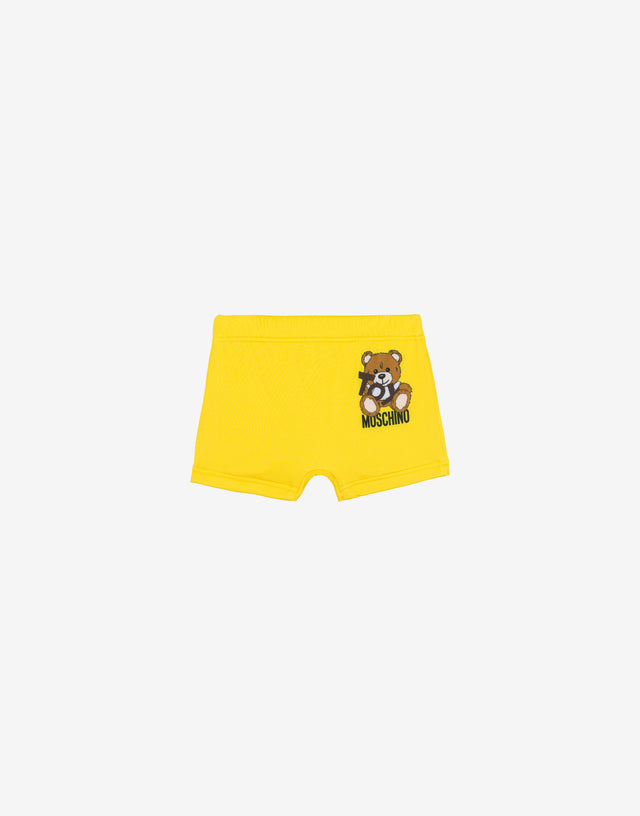 Boxer mare in lycra Moschino Teddy Bear  Giallo Moschino 0