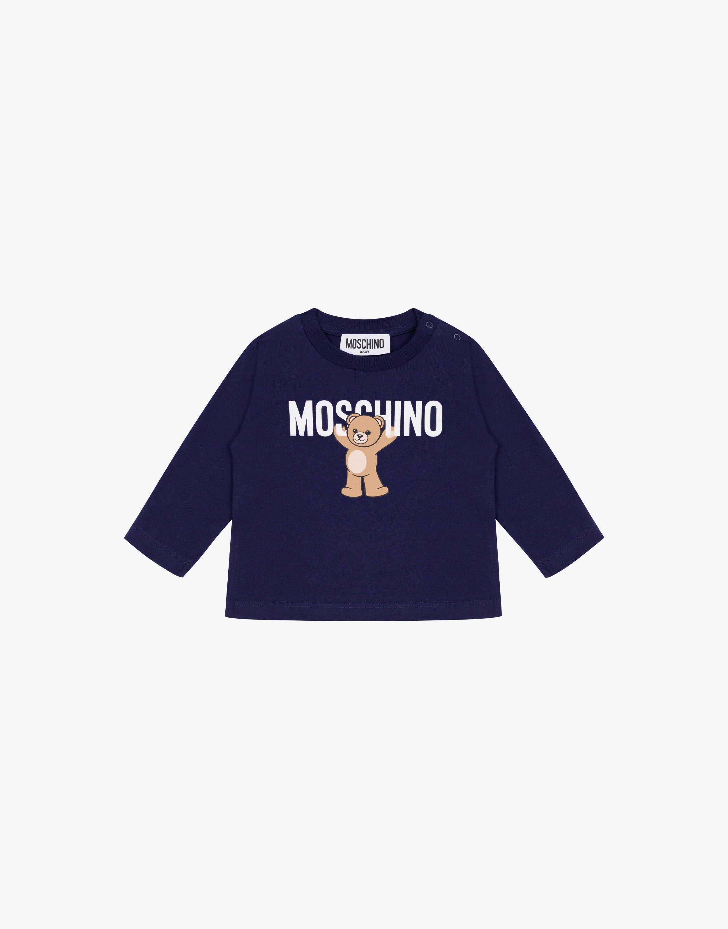 Moschino Teddy Bear cotton jersey maxi t-shirt | Moschino