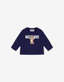 Moschino Teddy Bear cotton jersey maxi t-shirt