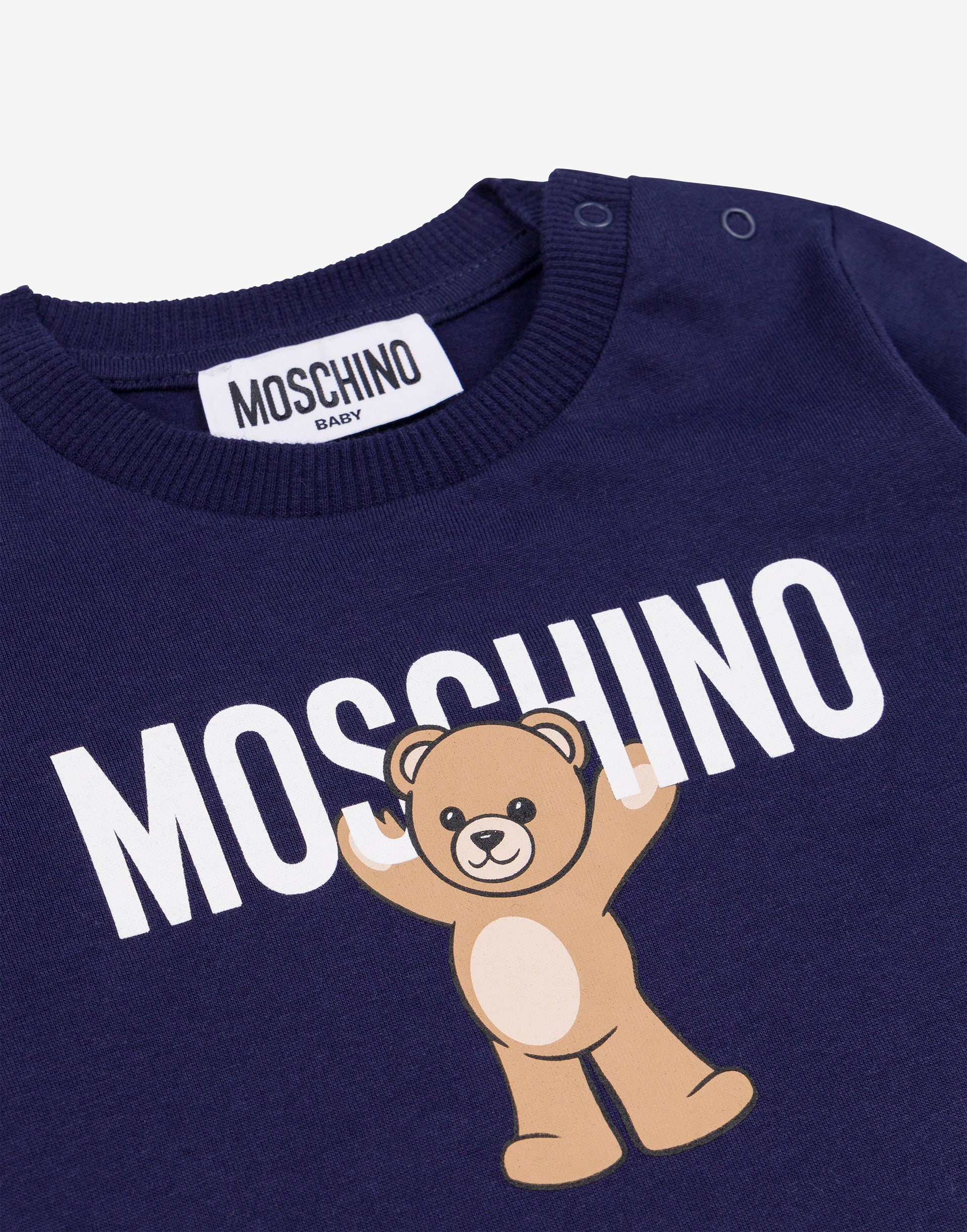Moschino Teddy Bear cotton jersey maxi t-shirt Moschino