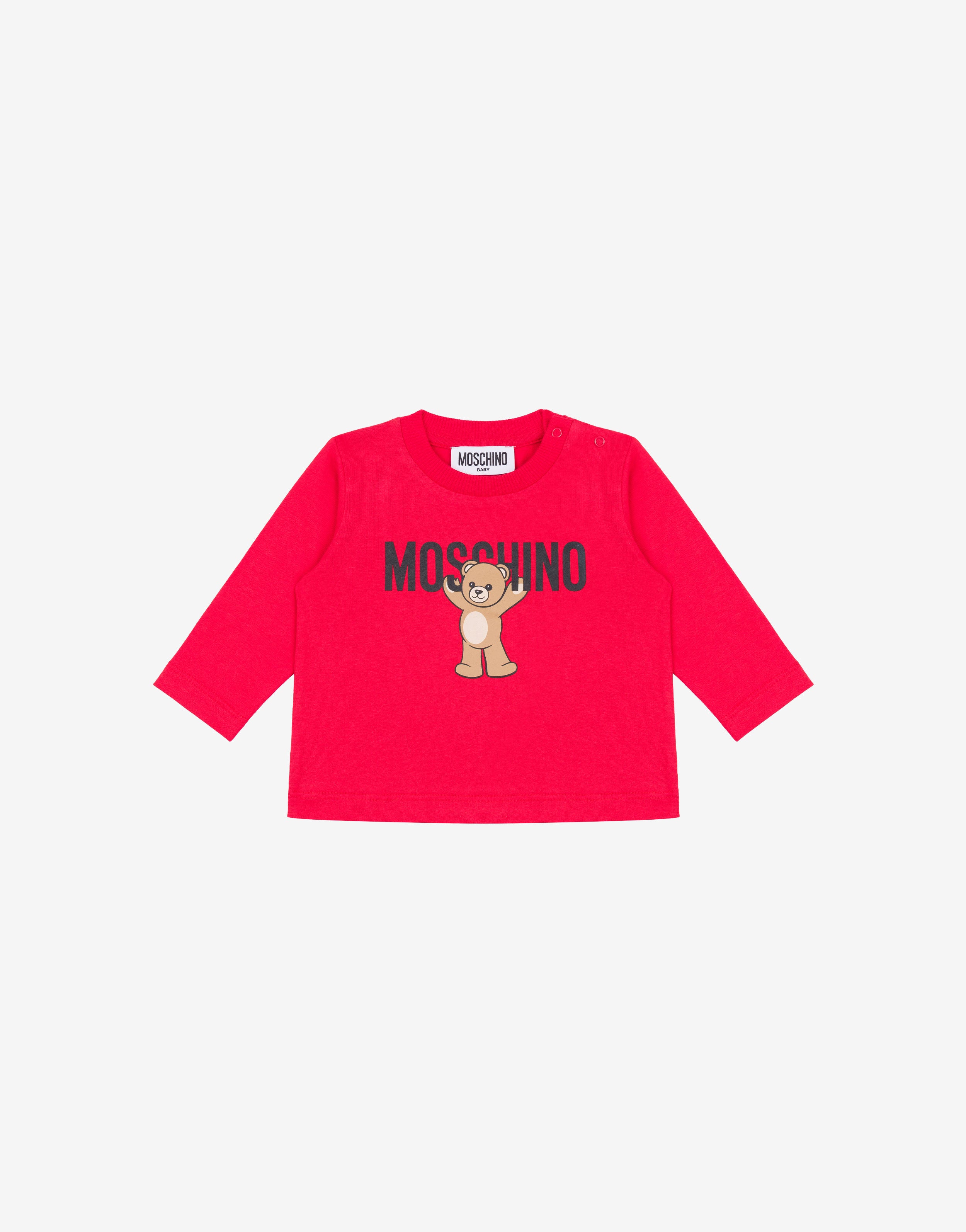 Moschino Teddy Bear cotton jersey maxi t-shirt