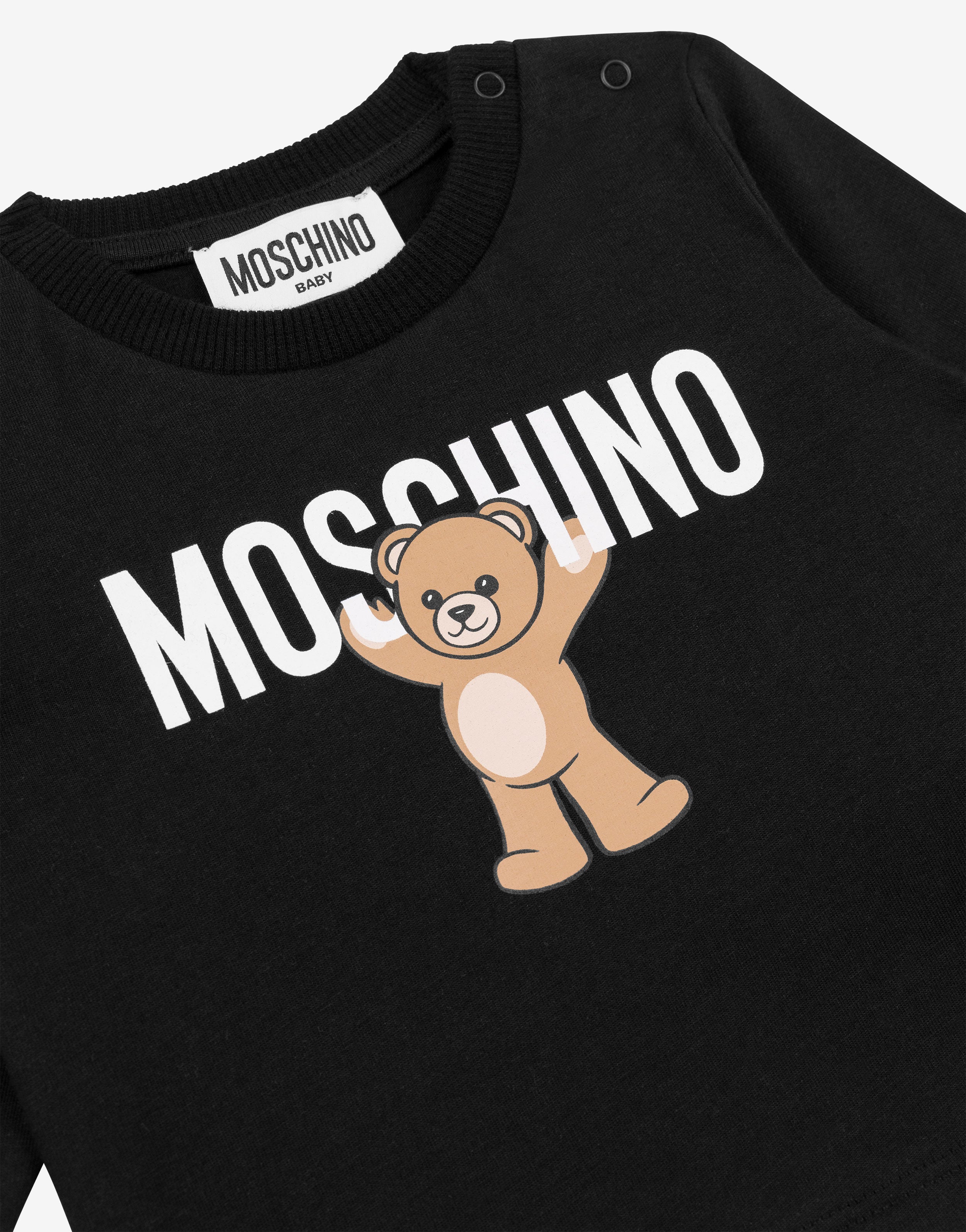 Moschino Teddy Bear cotton jersey maxi t-shirt | Moschino