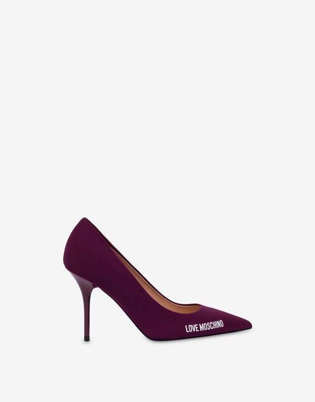 Décolleté in neoprene Rubber Logo  Love Moschino 1
