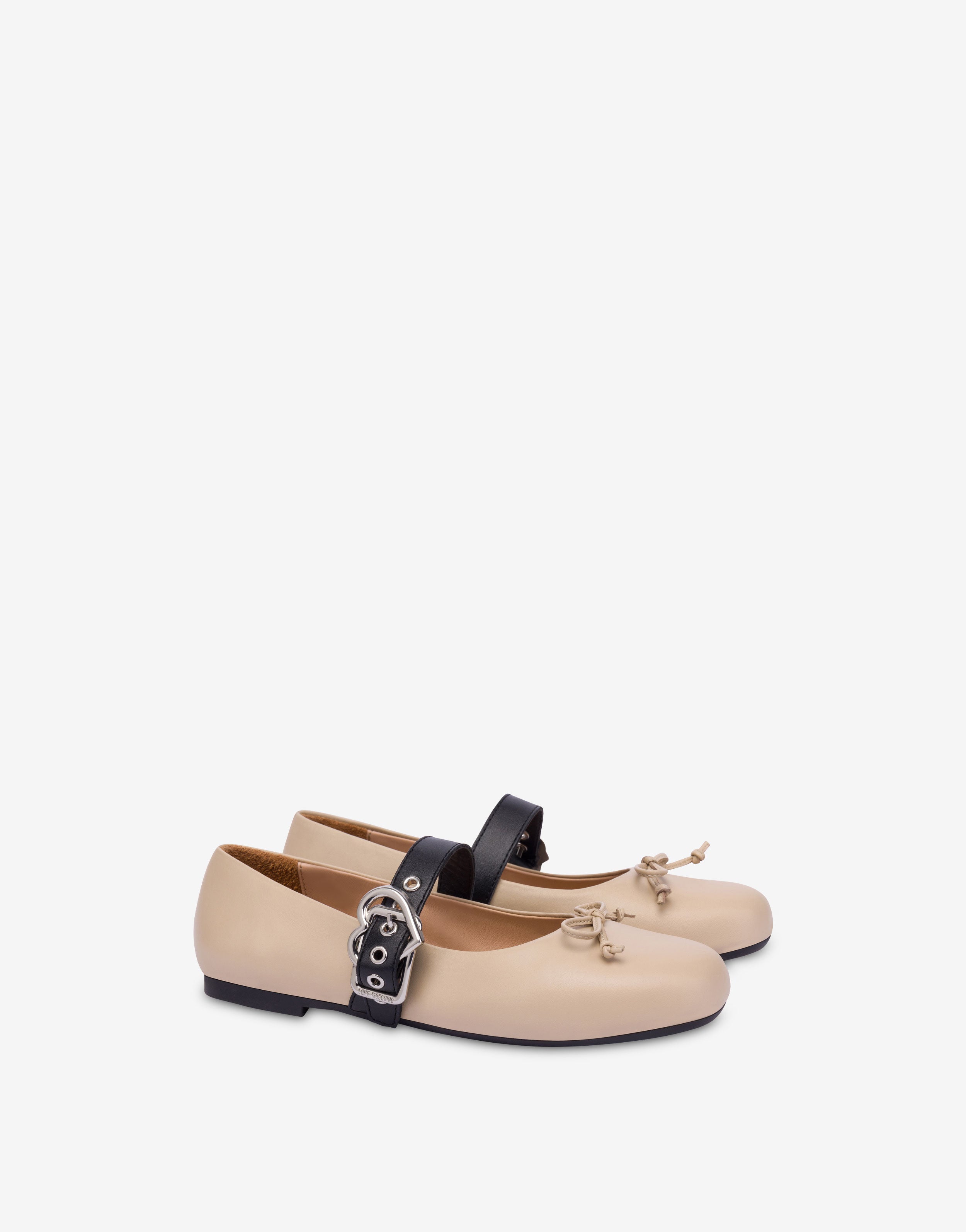 Nappa leather ballet flats