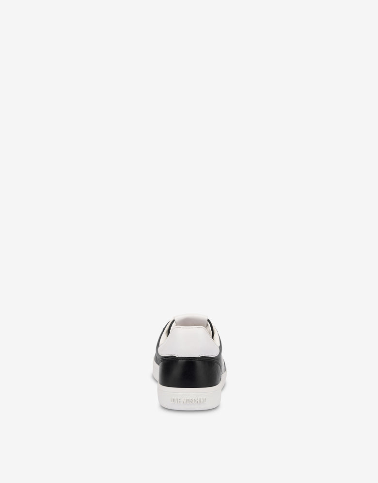 Lambskin sneakers Black Love Moschino 2