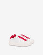 Turnschuhe aus Nappaleder und Lammfell