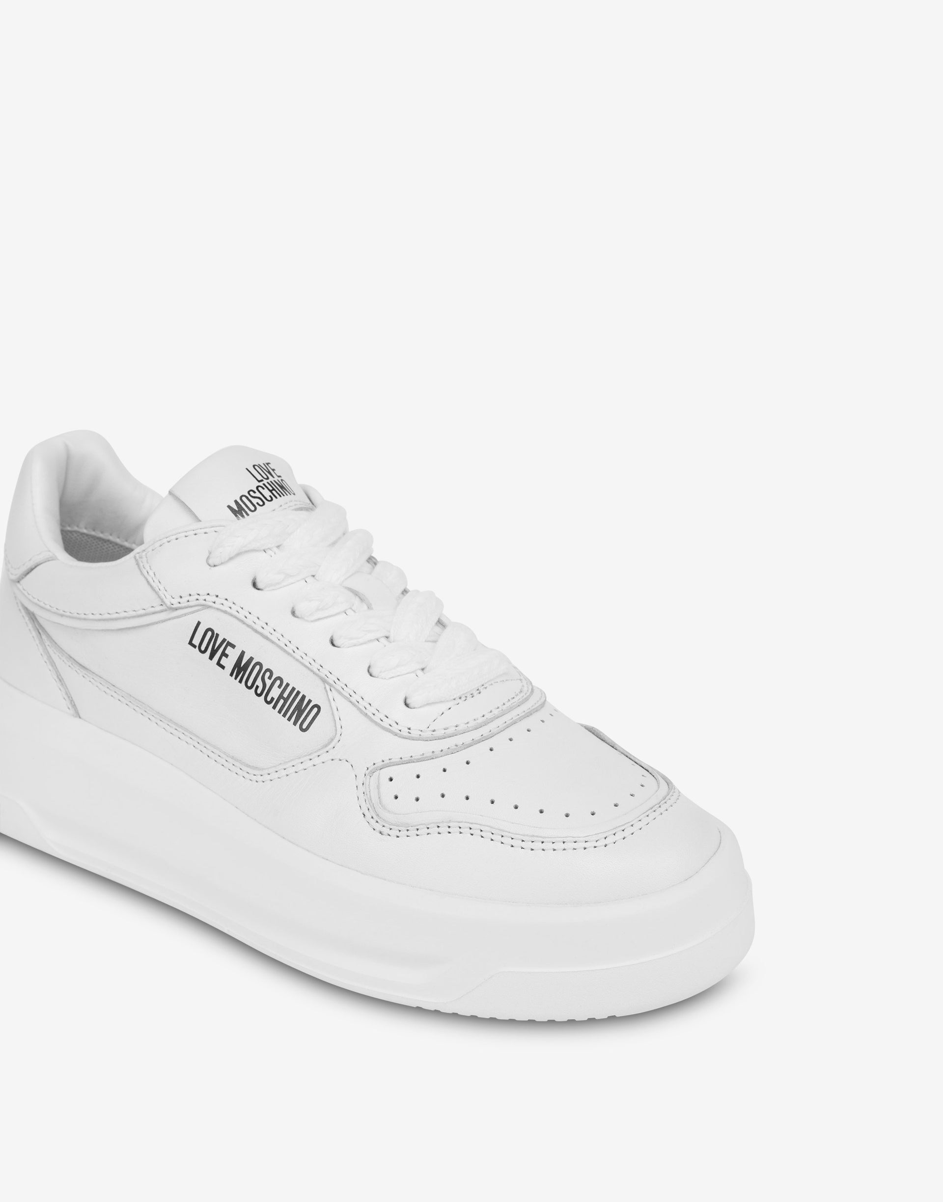 Sneakers in calfskin Love Moschino Moschino - Main Image