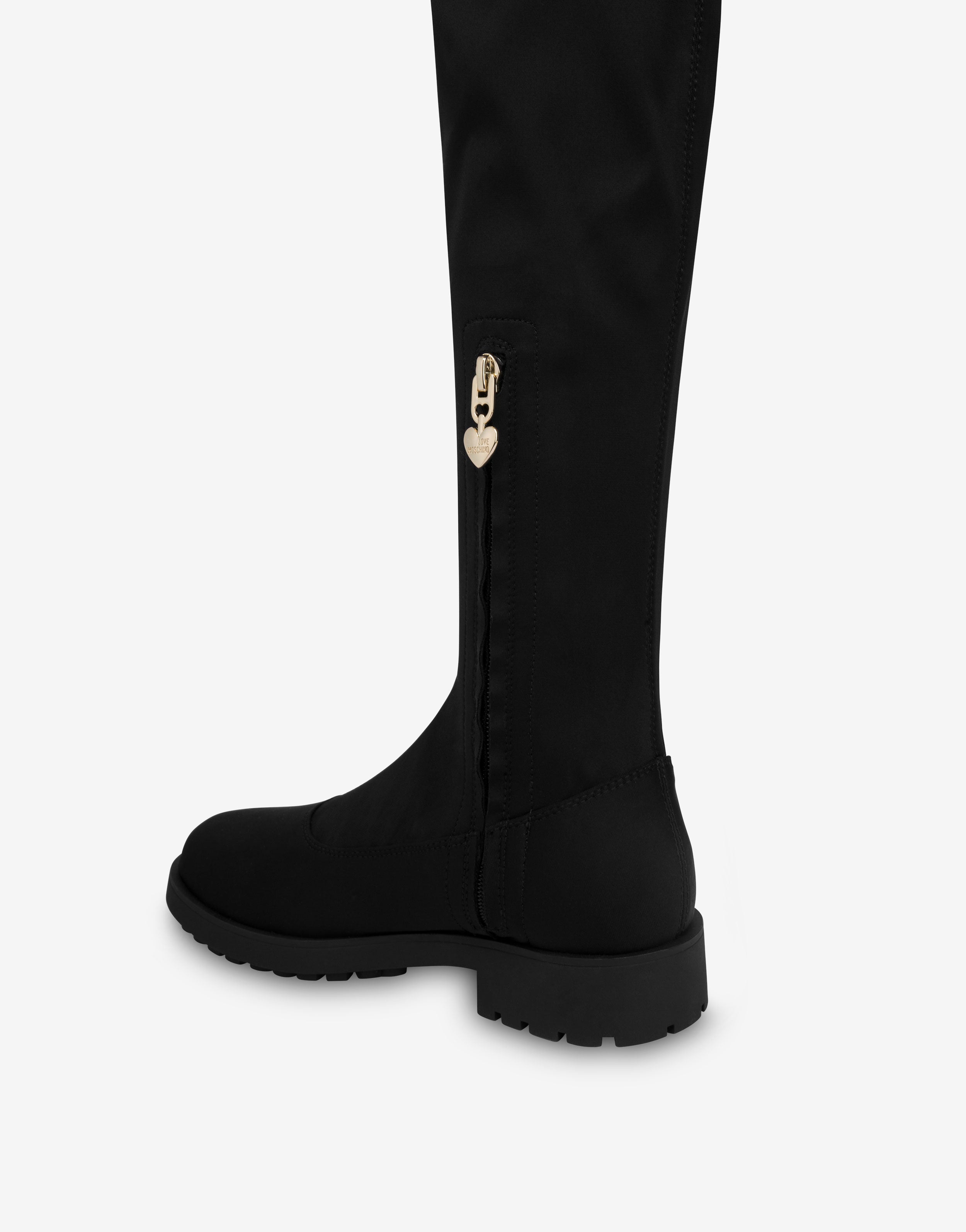 Over-the-knee boots in lycra Love Moschino | Moschino