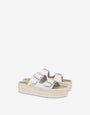 Sandales espadrilles avec double bride