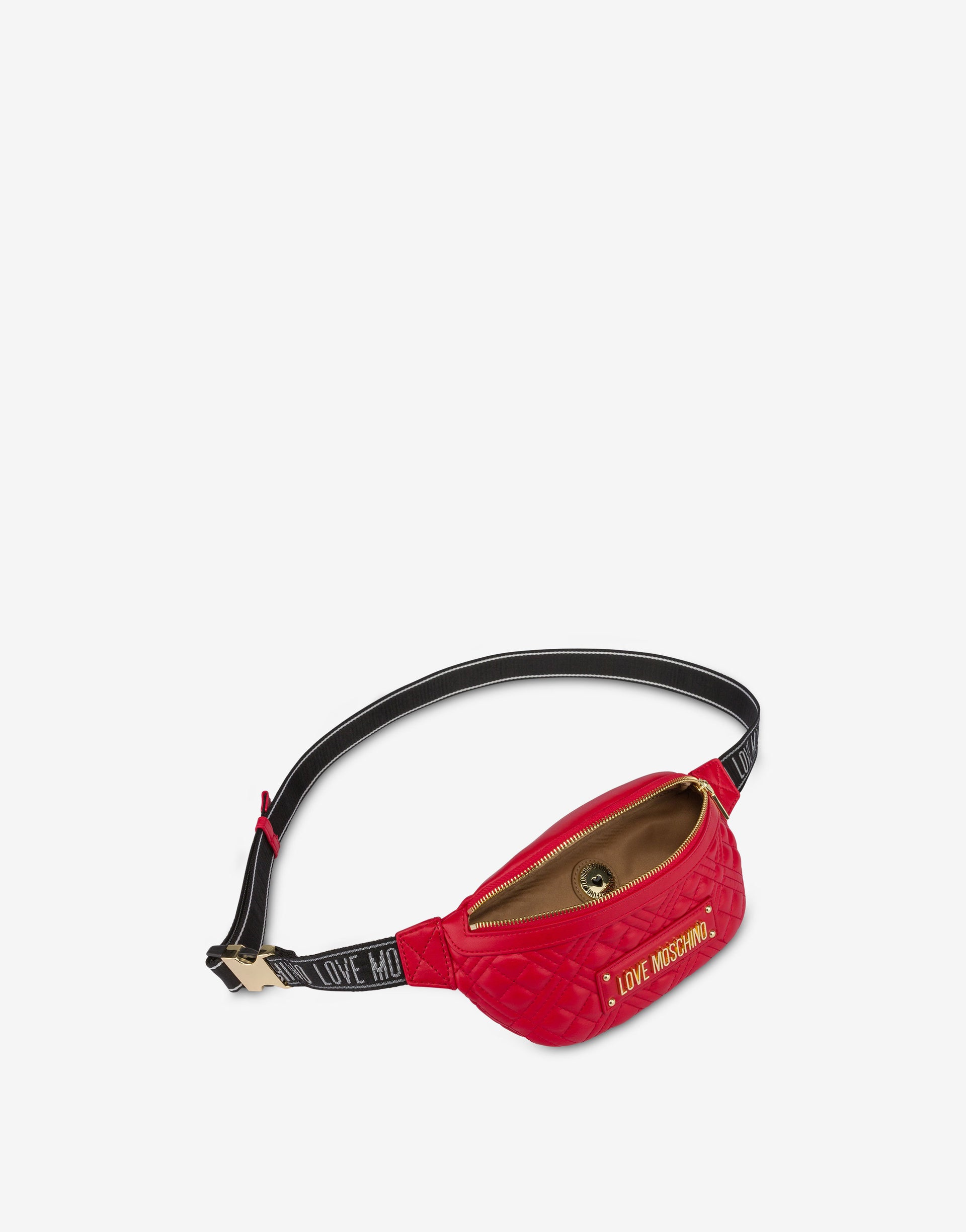 New Shiny Quilted waist bag Love Moschino Moschino