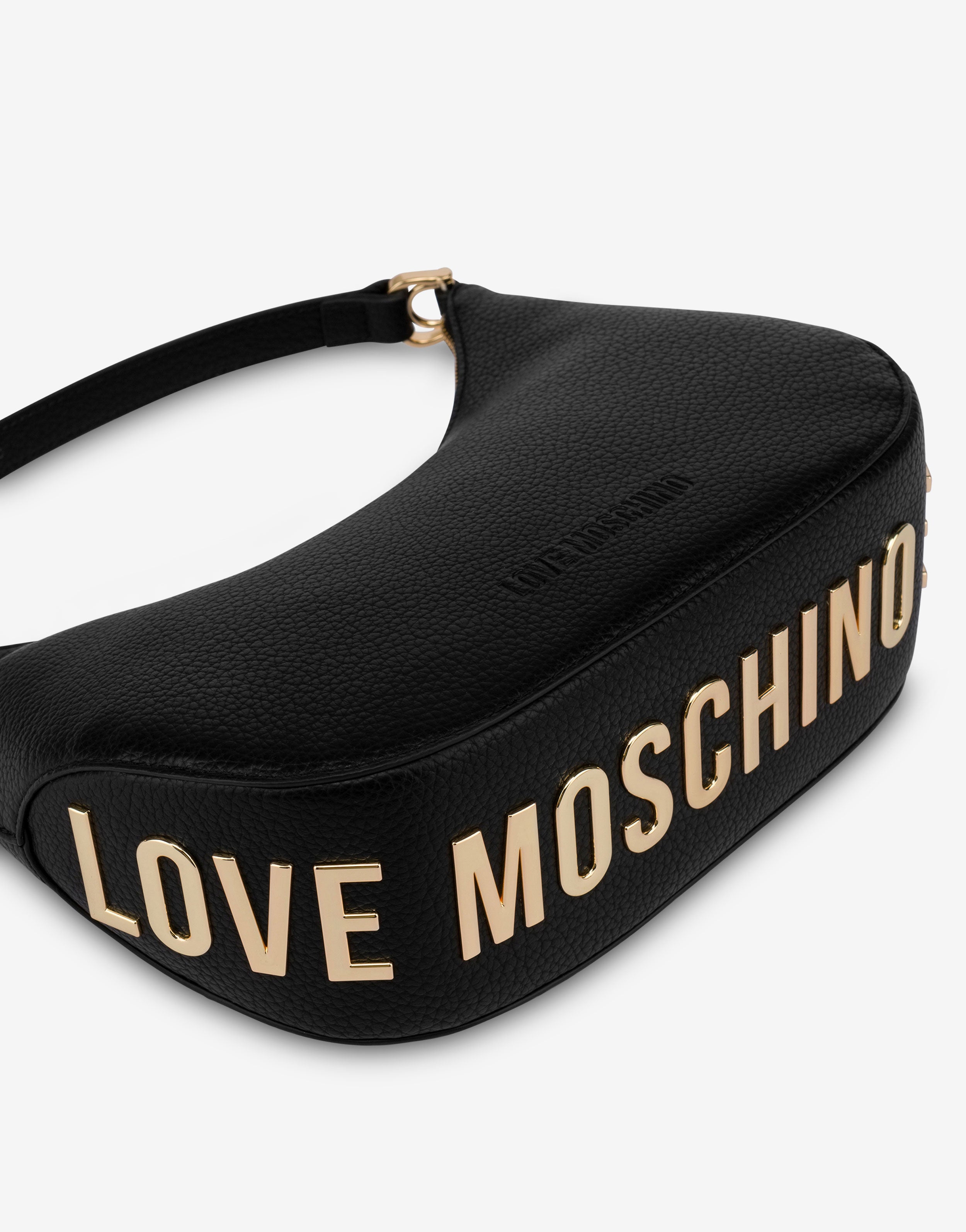 Giant Logo eco-friendly hobo bag Love Moschino | Moschino