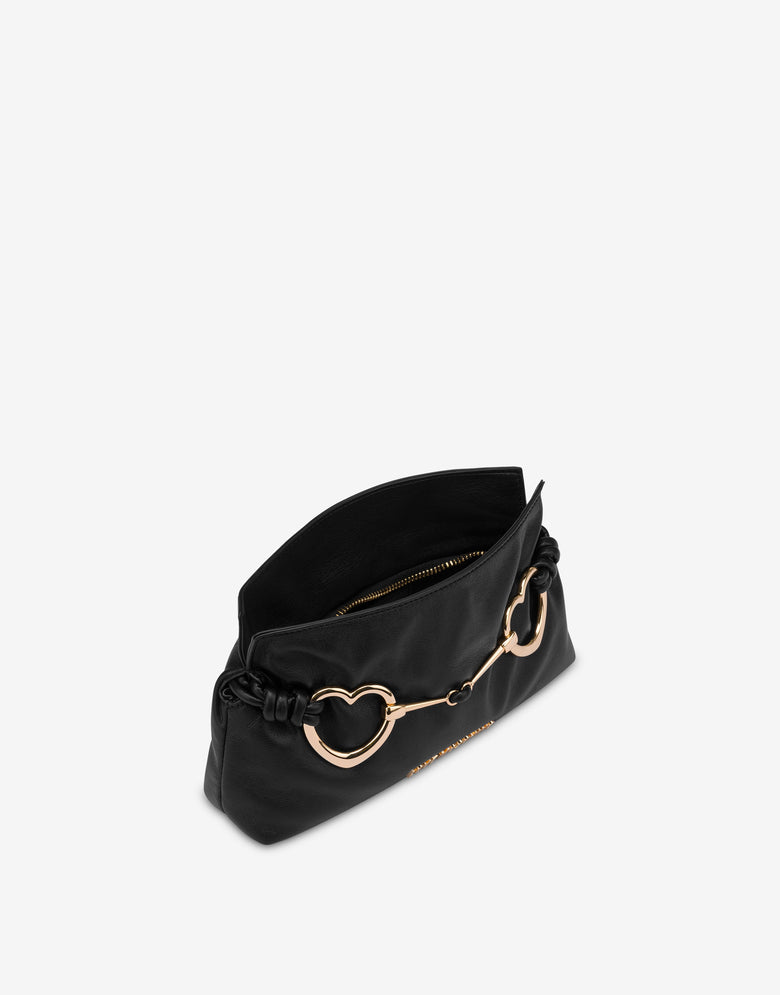 Clutch Hearts Black Love Moschino 2