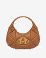 Quilted hobo bag Embossed