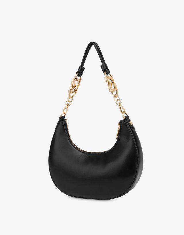 Sac hobo Jewel Noir Love Moschino 1