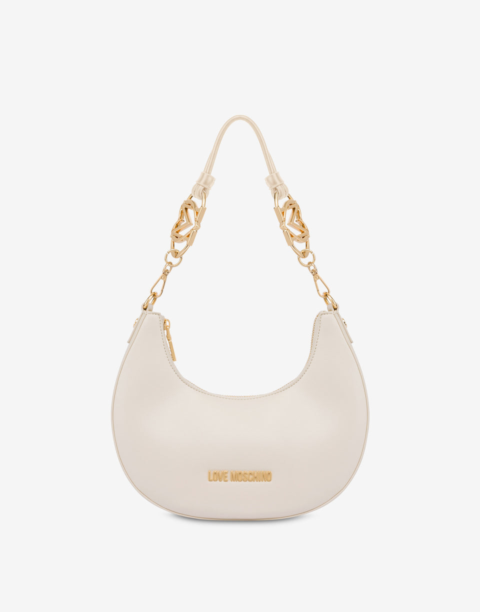 Sac hobo Jewel Ivoire Love Moschino 0