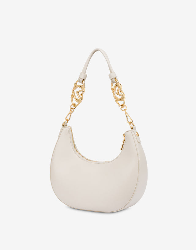 Sac hobo Jewel Ivoire Love Moschino 1