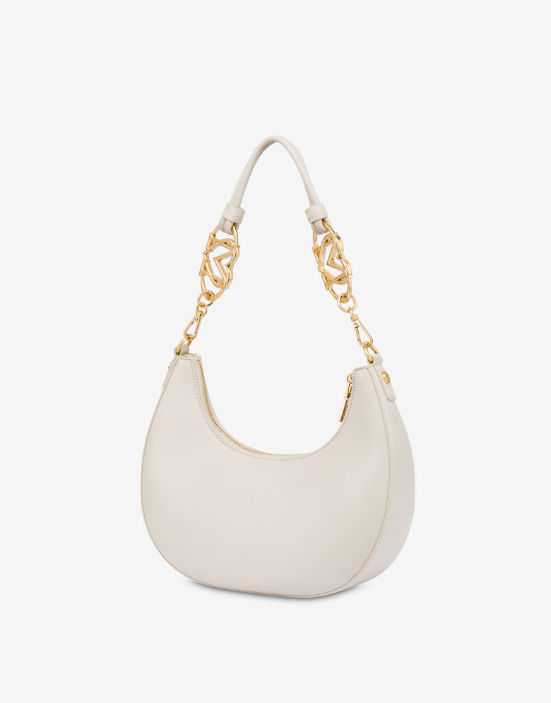 Sac hobo Jewel Ivoire Love Moschino 1